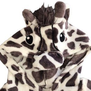 Secret Treasures Giraffe Blanket Sleeper Adult sz Medium 1-piece Pajamas Costume